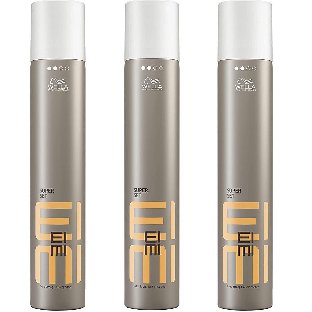 Amazon | ウエラ EIMI（アイミィ） スーパーセットスプレー 500ml ×3個
